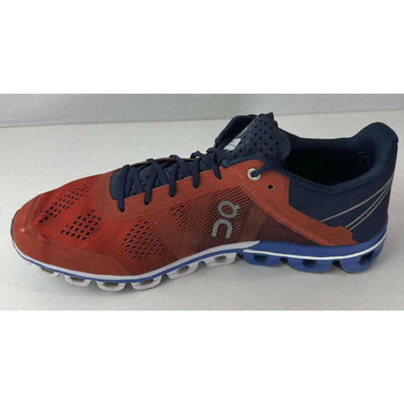 *Flawed On Running Cloudflow Shoes Rust/Pacific Men's Size 11 Running Sneakers - Picture 2 of 16